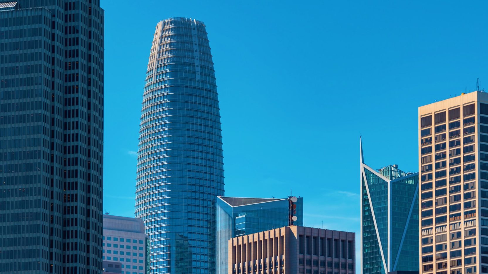 The San Francisco skyline